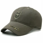 Shield  Embroidered Dad Hat Women Men Cute Adjustable Cotton Floral Baseball Cap