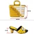 Import Shoes genuine leather guangzhou big bag and matching shoe set 2021 handbags women from China