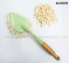 short handle small triangle refill head microfibre chenille noodle cleaning duster with bamboo handle