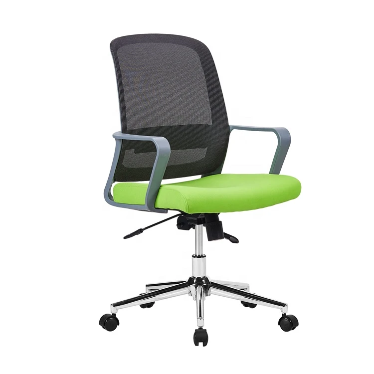 Simple design mid back chair staff commercial office furniture