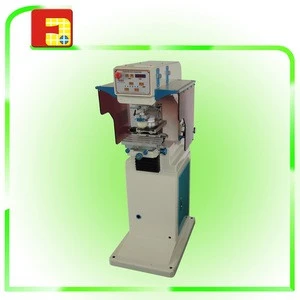 Single color semi-automatic pad printer with inkcup / tray system