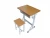 Import Single School Desk And Chair Prices For School Furniture High Quality Reading Table And Chairs from China