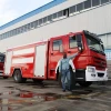 Sinotruk HOWO 10000L water fire truck 266hp engine 4600mm wheel base HLW5167GXFSGZ fire truck