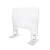 Social Distance Stand Alone Table Shield Acrylic Shield Cashier Sneeze Screen Guard