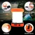 Import Solar outdoor waterproof portable camping lamp retractable USB rechargeable LED night light power bank mobile phone charger from China