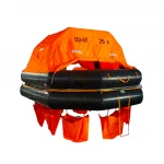 Solas EC CCS Approved 10 person throw over board Survival inflatable life raft price