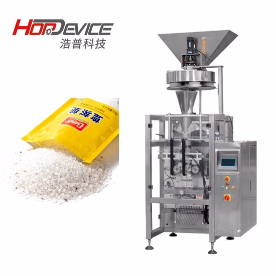 Hopdevice Stainless Steel Automatic 500g Refined Iodized Salt Packing Machine