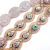Import Sparkling Bridal Appliques Bead Chain Diamond Rhinestone Ribbon Trim For Wedding Dress Trimming from China