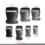 Square plastic backpack buckles for Luggage and backpack