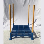 Stackable Stacking Steel Pallet Racks for Loading Steel Tupes & Pipe
