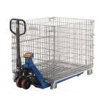 Stackable Wire Mesh Storage Pallet Cages