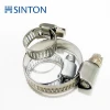 Stainless steel American worm type hose clamps spring hose clamps for diesel engine