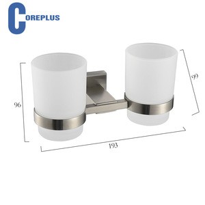 Stainless Steel Bath Accessories Set High Quality Unique Tooth Brush Holder