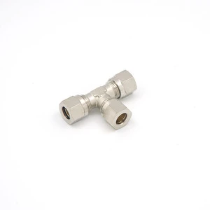 stainless steel /brass quick push in pipe fitting  with misting nozzle