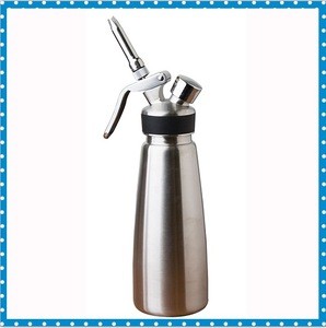 Stainless Steel Cream Whipper With Soft Grip Cap 1.0L