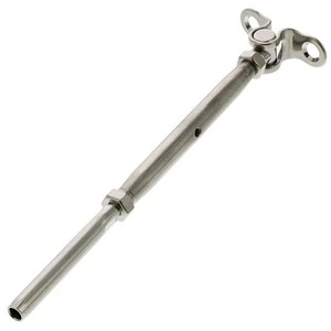 Stainless Steel Deck Toggle Jaw x Swage Turnbuckle for Cable
