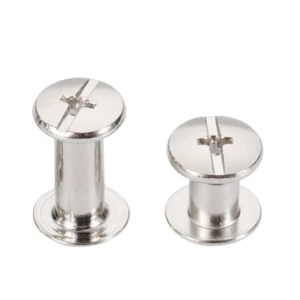 Stainless steel pan flat pozi chicago screw