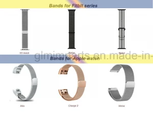Stainless Steel Watch Bands Watch Bracelet for Apple Watch Fitbit Watch
