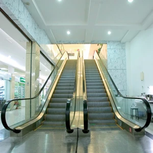 Stainless steel/aluminum commercial escalators