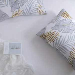 Standard rectangle size custom printed decoration pillow case