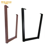 Steel Industrial Cast Iron Dining Base Steel Flat Coffee Table legs