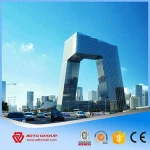 Steel Structure Framed Commercial Office Building, Structural Steel Truss Prefab Construction with Drawing
