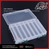 Storage and waterproof Fly Fishing Lure Bait Hook Case Plastic Fishing tackle box
