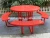 Import Street furniture Guangzhou factory OEM/custom perforated metal outdoor round picnic table from China