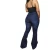 Import Sugar Trending High Waisted Jeans Women Trousers Flare Pants Bell Bottom Jeans from China