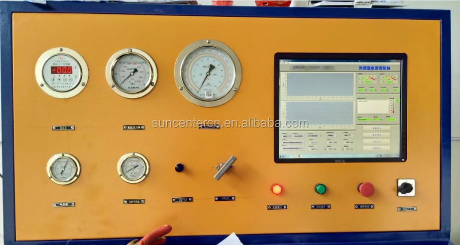 Suncenter cylinder hydrostatic pressure test equipment