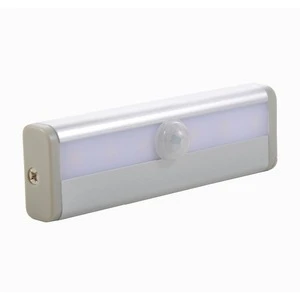 super bright led battery operated ir infrared motion sensor night light lamp bar under cabinet light cool white