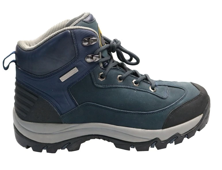 Supplier nubuck leather rubber outsole safety construction work men boots safetyshoes