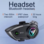 Supply Motorcycle Bluetooth V5.3 Headset IPX6 Helmet Headset Earphone for Motorcycles Riders