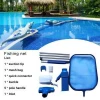 Swimming Pool Accessories Pool Cleaning Kit Maintenance Tool Suction Head Cleaning Net Kit Durable Cleaning Tool Drop Ship
