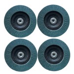 T27 T29 7inch 180mm zirconia ZA  flange flap wheel abrasive flap disc