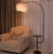 Import Table Feather floor lamp metal body fashion  stand lamps from China