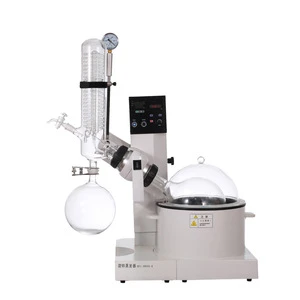 tabletop High Evaporation Rate Vertical Condensation system 3l Rotovap Rotary Evaporator with Chiller