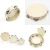 Import Tambourine Goat Skin Custom Tambourine Drum Bell Birch Metal Jingles Percussion Musical Educational Toy Instrument for KTV Party from China