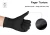Import Tattoo Art Corpus Hair Salon Disposable Black Nitrile Gloves Malaysia from China