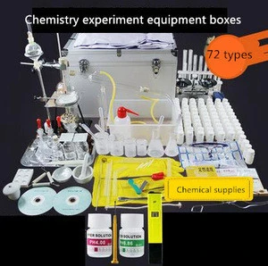 Teaching Lab Supplies Chemistry experiment equipment boxes chemical glassware Set
