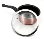 Tempered Glass Lid for Electric Pressure Cookers, 9", Stainless Steel