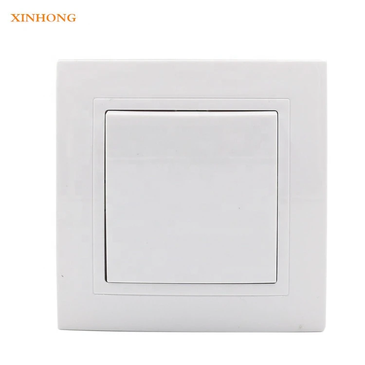 The best quality and price supply eu 1 gang white wall switch socket