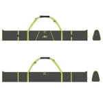 The Newest Style Custom Combo Ski Boot Bag and Ski Bag for 1 Pair of Ski, Poles, Boots, Helmet, and Apparel