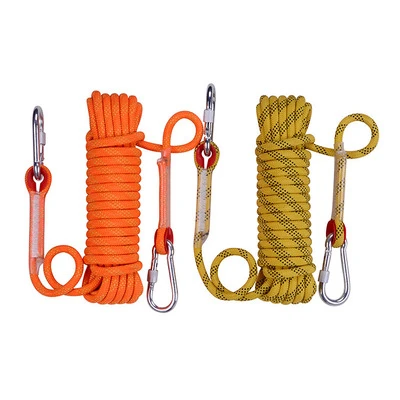 The thickness of 12 high altitude outdoor climbing protection sturdy and durable high quality rope safety rope climbing rope