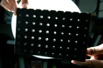Theater sound proof panel grooved wood acoustic panel