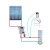 Import thermosyphon solar water heater tank new technology product in china from China