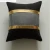 Throw Pillow Cases Covers for Bed Couch Sofa Modern Minimalist Black and White Gold Leather Stitching Pillow Case Cushion Cover