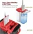 Import Top mop Stainless Steel Easy Wring Microfiber Mop for Floor Cleaning with Flat Mop Heads from China