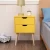 Import Top Sale Wooden Nighttable KD Nightstand Customized Design Modern Cheap Bedside Cabinet Colorful Bedroom Side Table With Drawers from China