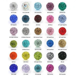 Top wholesale Fashion Accessories, Disco Ball, Crystal Beads